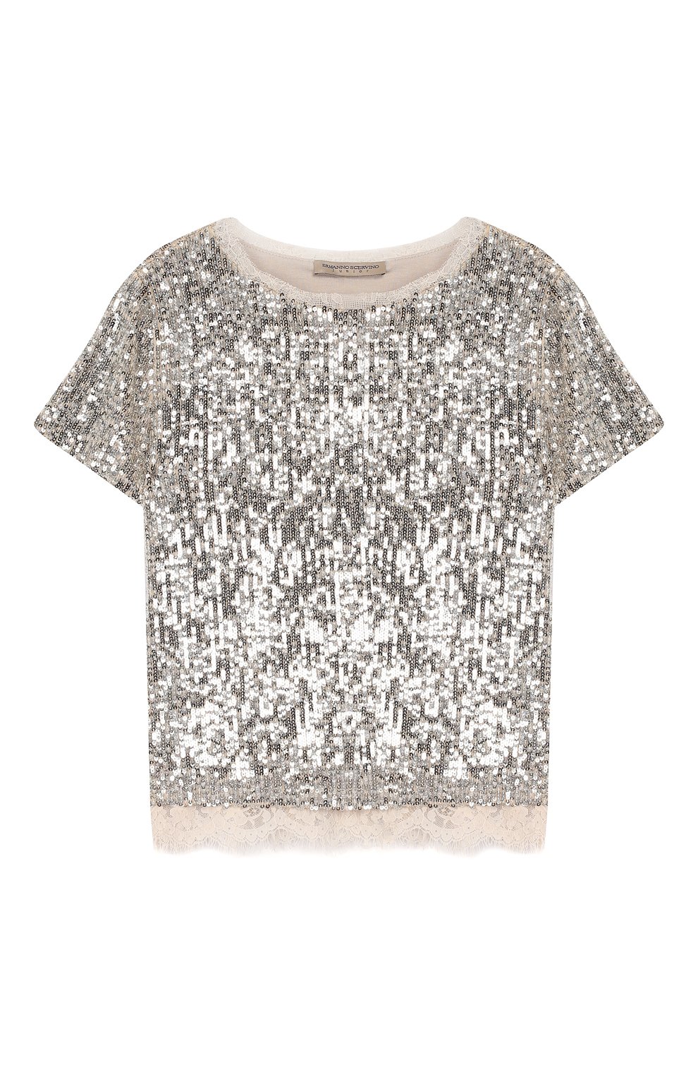 Топ с пайетками ERMANNO SCERVINO, арт. 45I TS08 PAI/10-16, фото 1