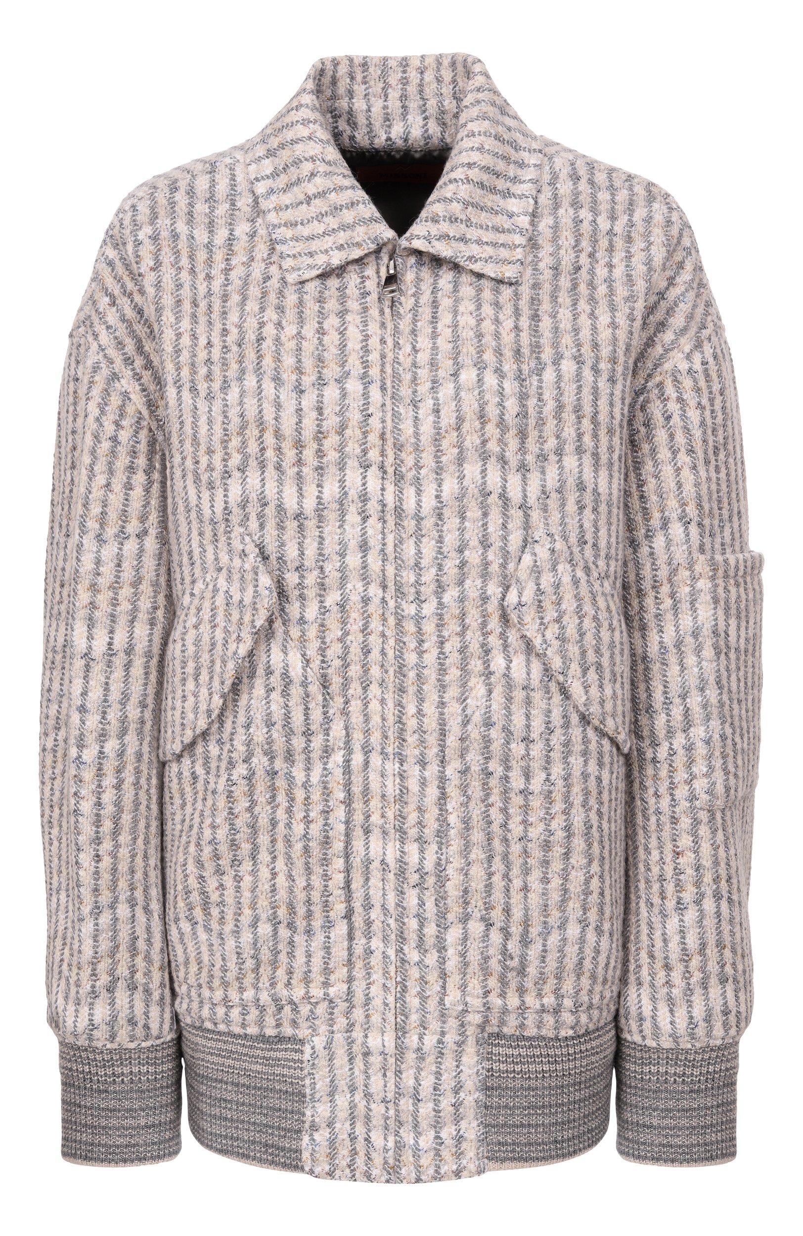 Бомбер из кашемира и вискозы MISSONI, арт. DS26WC06/BC006H, фото 1