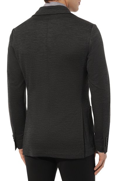 Пиджак из шерсти и лиоцелла CANALI, арт. J0147/JC02719, фото 4