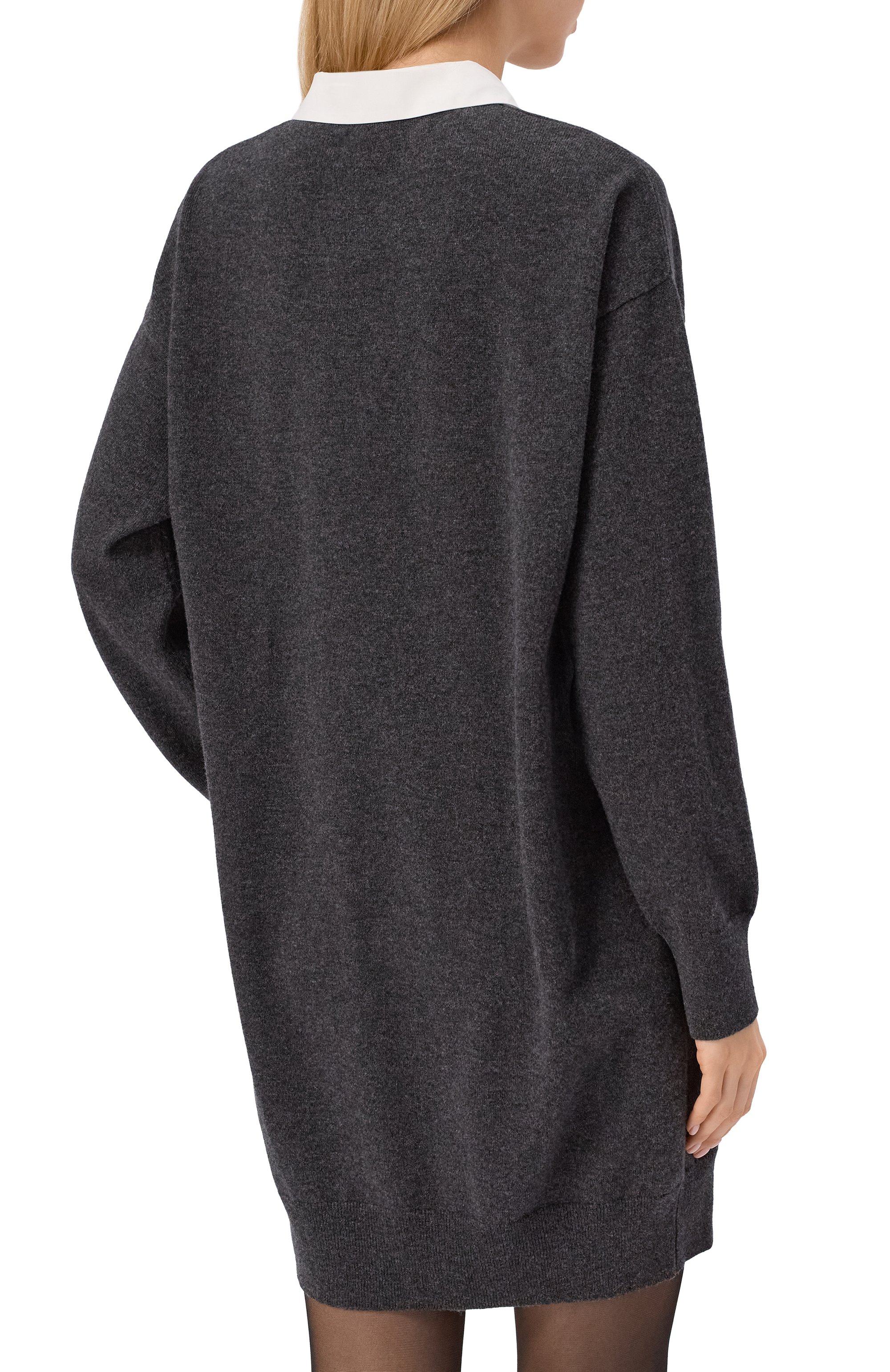 Платье из шерсти и кашемира MRZ, арт. FW25-0166, фото 4