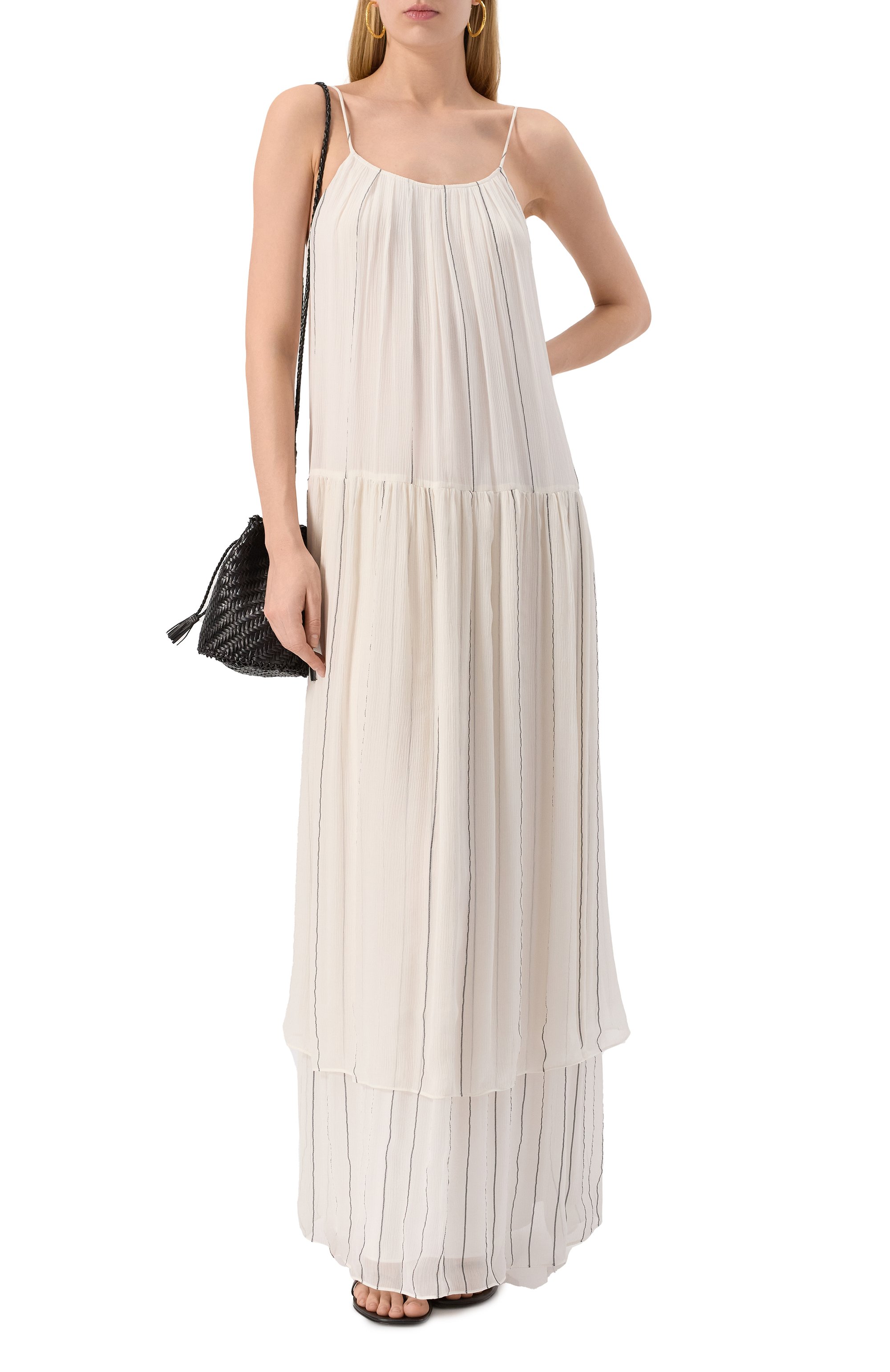 Платье из вискозы и шелка BOSS, арт. 50535154, фото 2