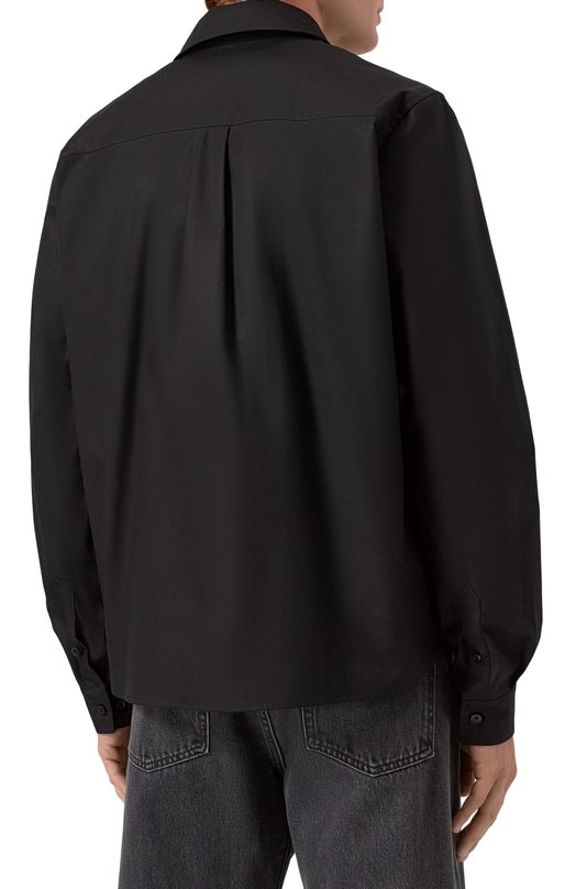 Хлопковая рубашка Amiri AMSTCA1170 Чёрный  AMSTCA1170 Фото 4