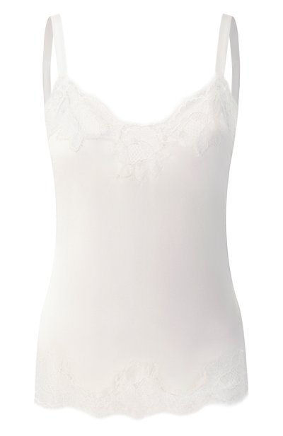 Женская топ из шелка и хлопка DOLCE & GABBANA, арт. 07A00T/FUAD8