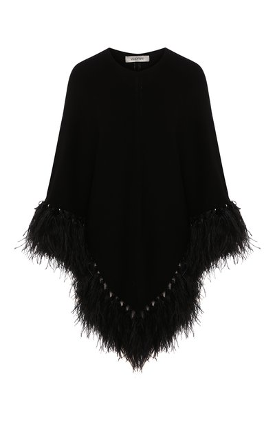 Женская шерстяное пончо VALENTINO, арт. TB3KS00H53S