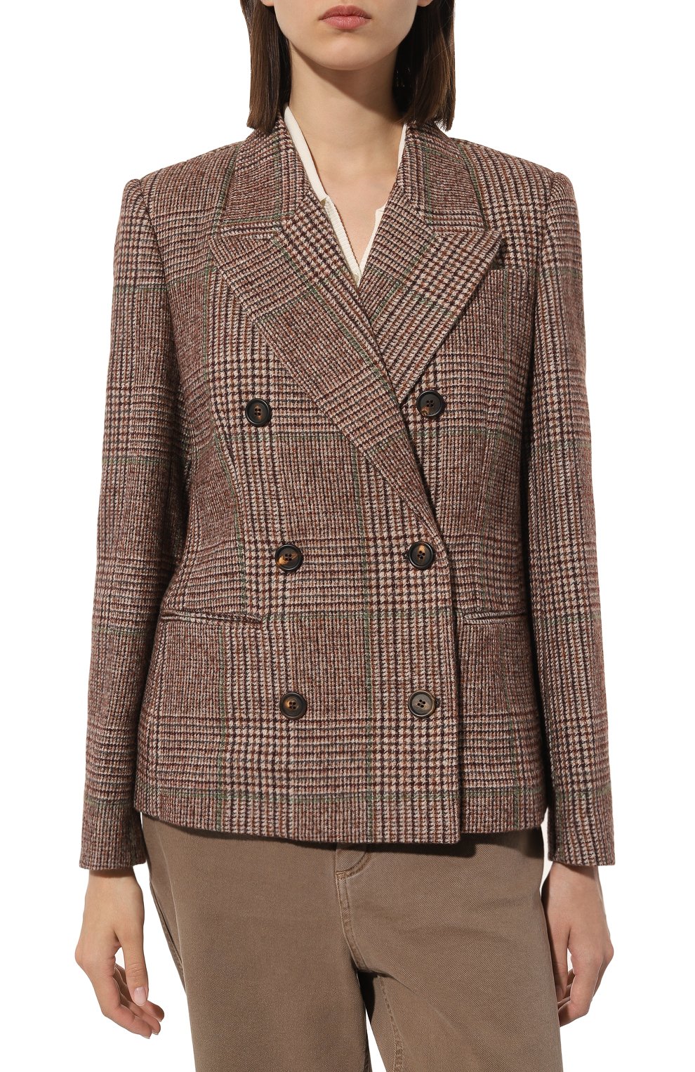 Шерстяной жакет BRUNELLO CUCINELLI, арт. MD5272365, фото 3