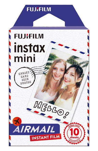 Фотопленка fujifilm instax mini airmail 10 INSTAX разноцветного цвета по цене 1290 руб., арт. 4547410282160, фото 1 Фотопленка fujifilm instax mini airmail 10 INSTAX, арт. 4547410282160, фото 1
