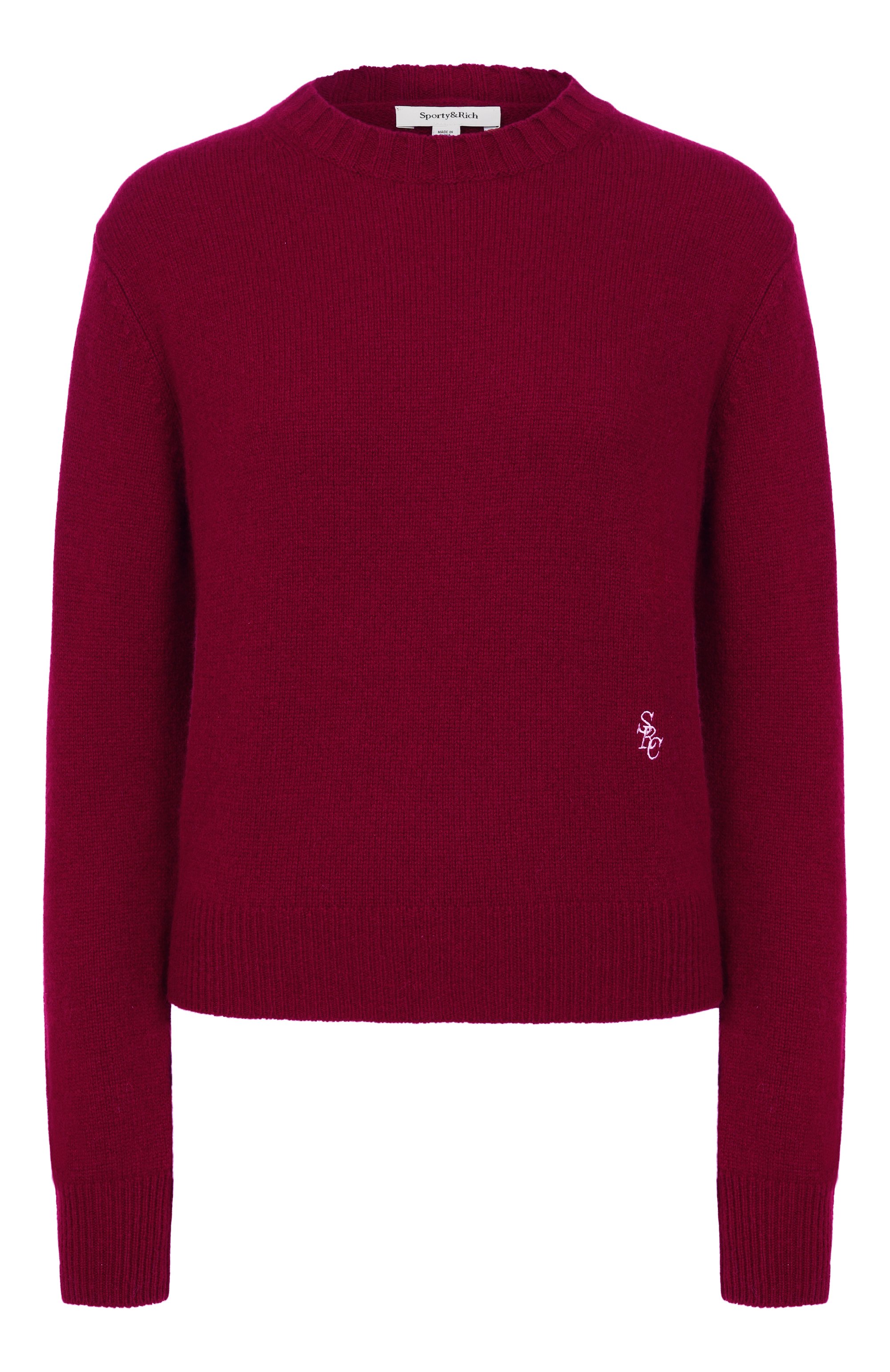 Пуловер из кашемира и шерсти SPORTY AND RICH, арт. WS01262302RE10, фото 1