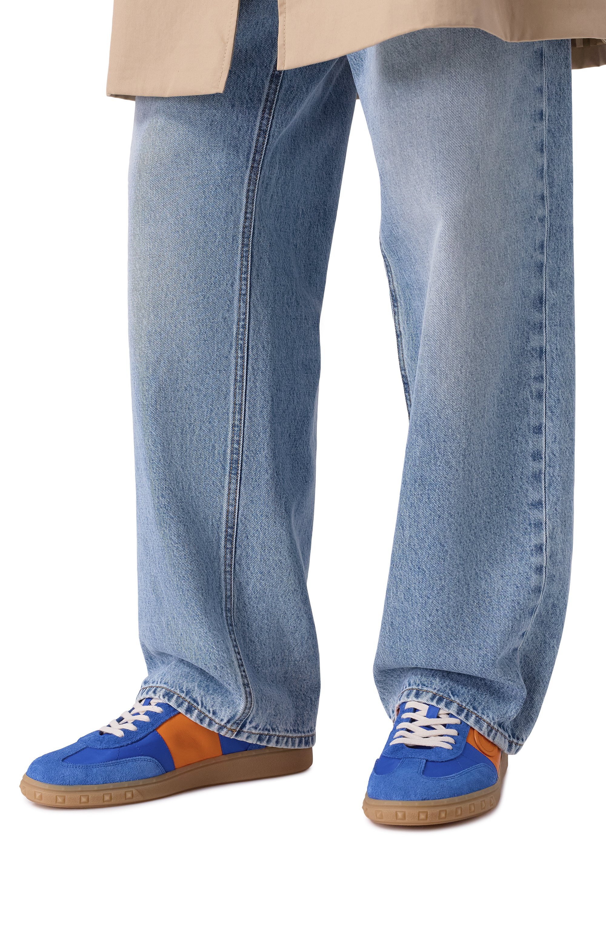 Комбинированные кеды upvillage VALENTINO,  арт. 6Y2S0H77/MBM, фото 3