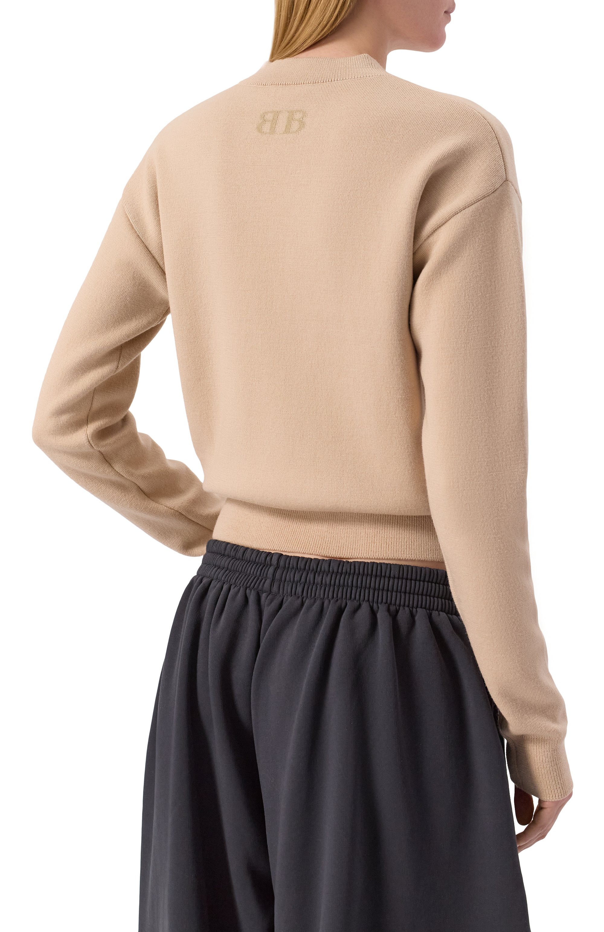 Пуловер из шерсти и хлопка BALENCIAGA, арт. 818418/T1725, фото 4