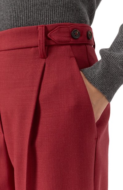 Шерстяные брюки BRUNELLO CUCINELLI, арт. MB129P8779, фото 5