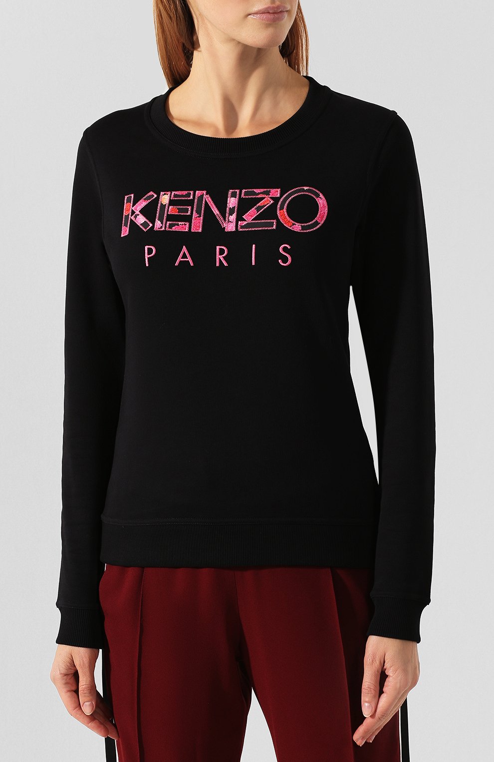 Хлопковый пуловер KENZO, арт. F962SW707962, фото 3