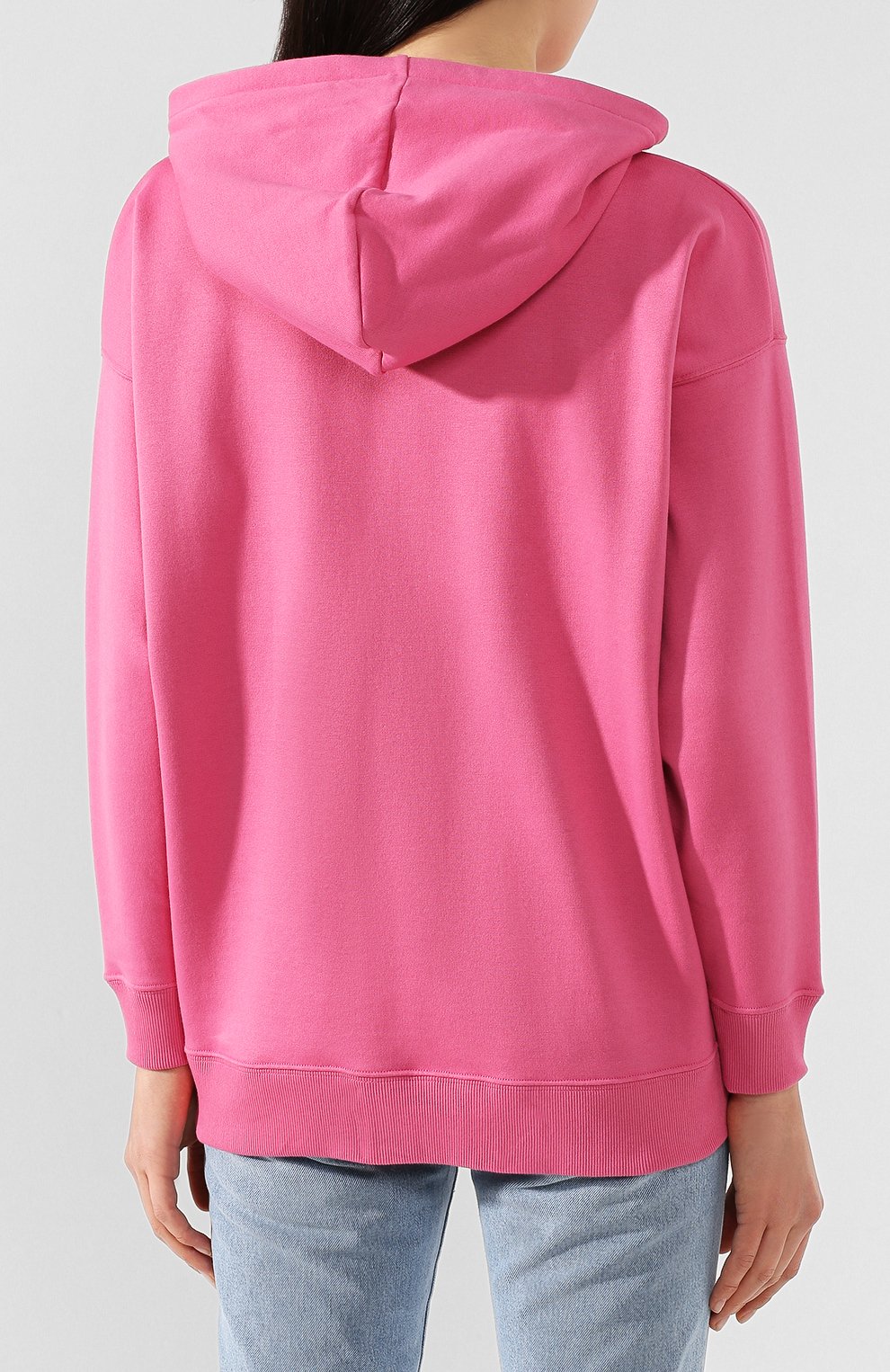 Хлопковое худи VALENTINO, арт. TB0MF05W5HM, фото 4