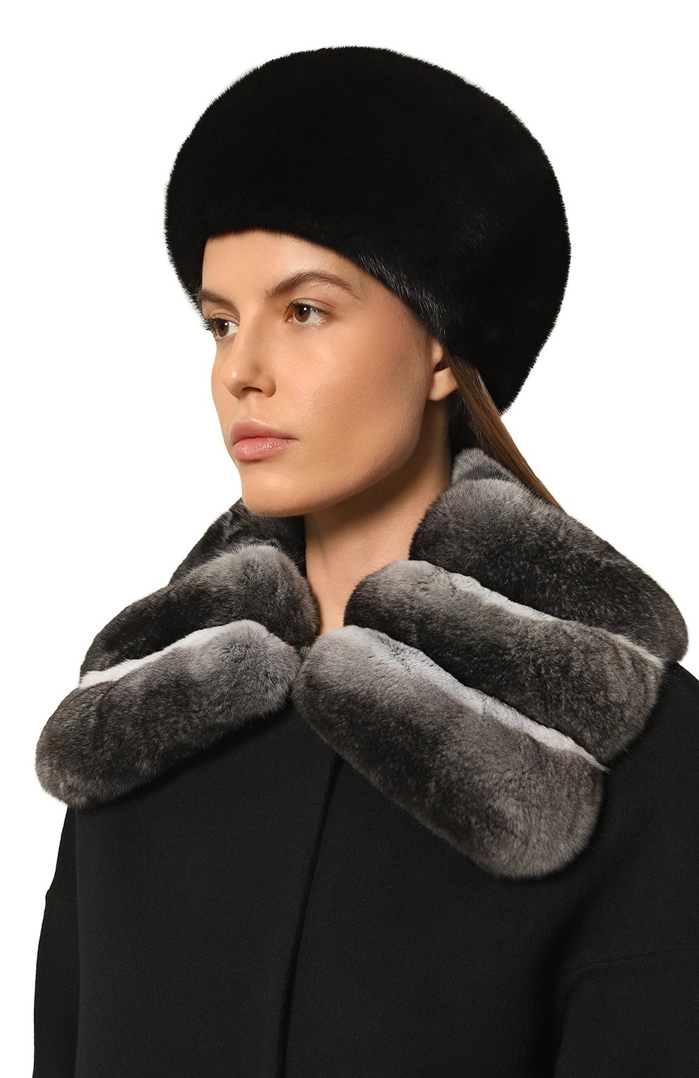 Меховой берет из норки FURLAND, арт. 0013600110086300000, фото 2