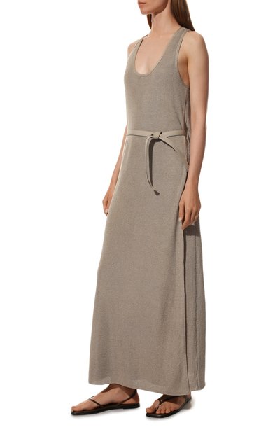 Платье с поясом LORO PIANA, арт. FAI5305, фото 3