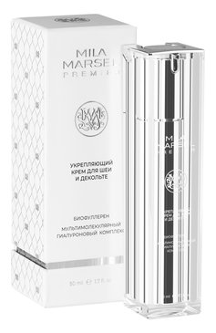 Укрепляющий крем для шеи и декольте mila marsel premier (50ml) MILAMARSEL бесцветного цвета, арт. 4630225090171 | Фото 3 (Региональ�ные ограничения белый список (Axapta Mercury): Не проставлено; Нос: Не проставлено; Тип продукта: Кремы; Назначение: Для шеи и зоны декольте)