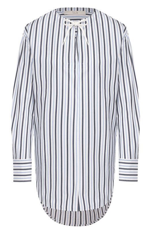 

Хлопковая рубашка Tela, Голубой