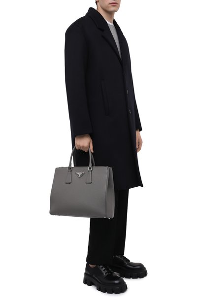 Кожаная сумка-тоут PRADA, арт. 2VG061-2FAD-F0K44-OOF, фото 3