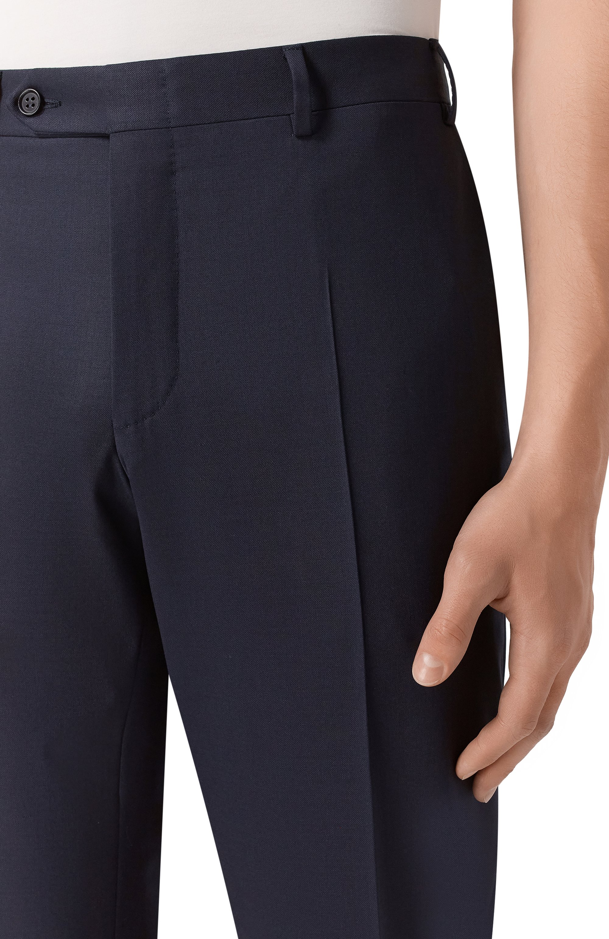 Шерстяные брюки CANALI, арт. 71019/AS04998, фото 5