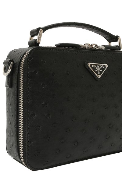 Сумка из кожи страуса PRADA, арт. 2VH069-K53-F0002-OMI, фото 3