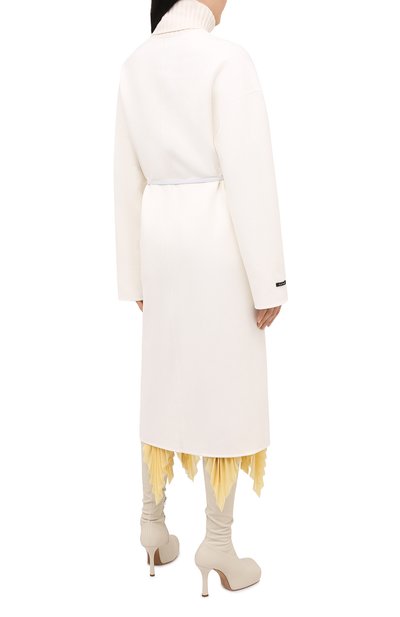 Пальто из шерсти и кашемира MANZONI24, арт. 20M742-DB3L8/38-46, фото 5