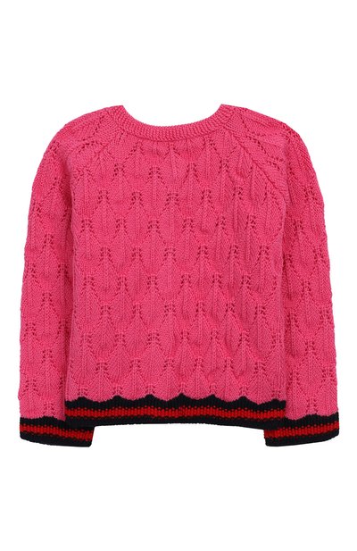 Шерстяной кардиган фактурной вязки GUCCI, арт. 519630/X1641, фото 2