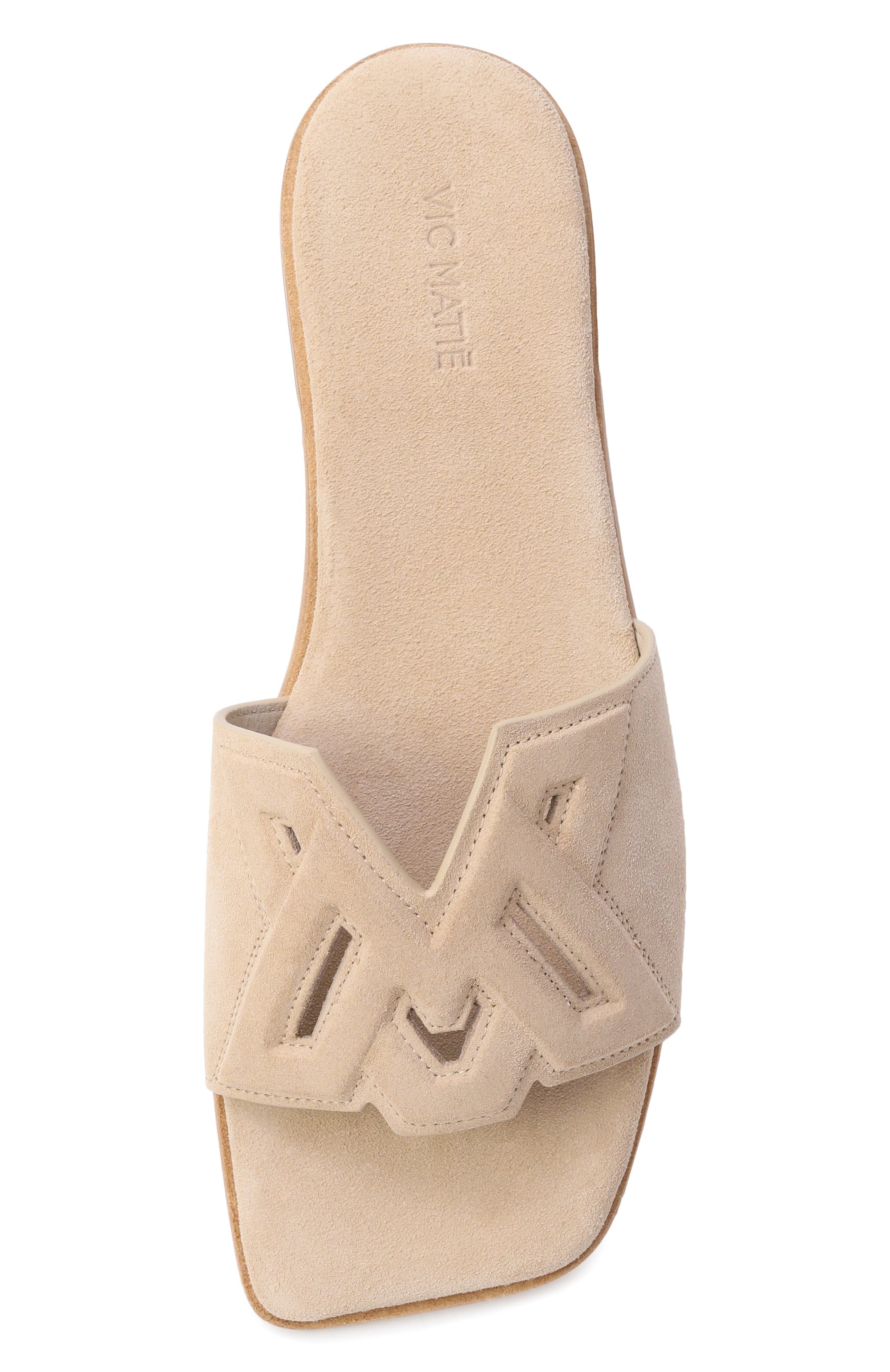 Замшевые шлепанцы VIC MATIE, арт. 1G3770DKG42H010301, фото 6