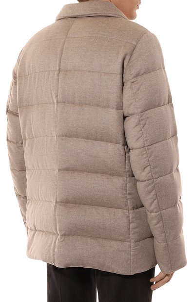 Кашемировый пуховик dalton-dtb с отделкой из норки MOORER, арт. DALT0N/EDB, фото 4