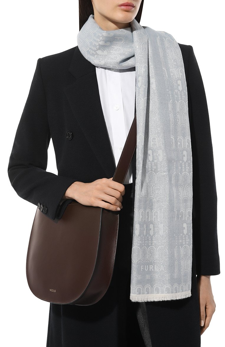 Палантин из шерсти и шелка FURLA, арт. WT00067/S90000, фото 3