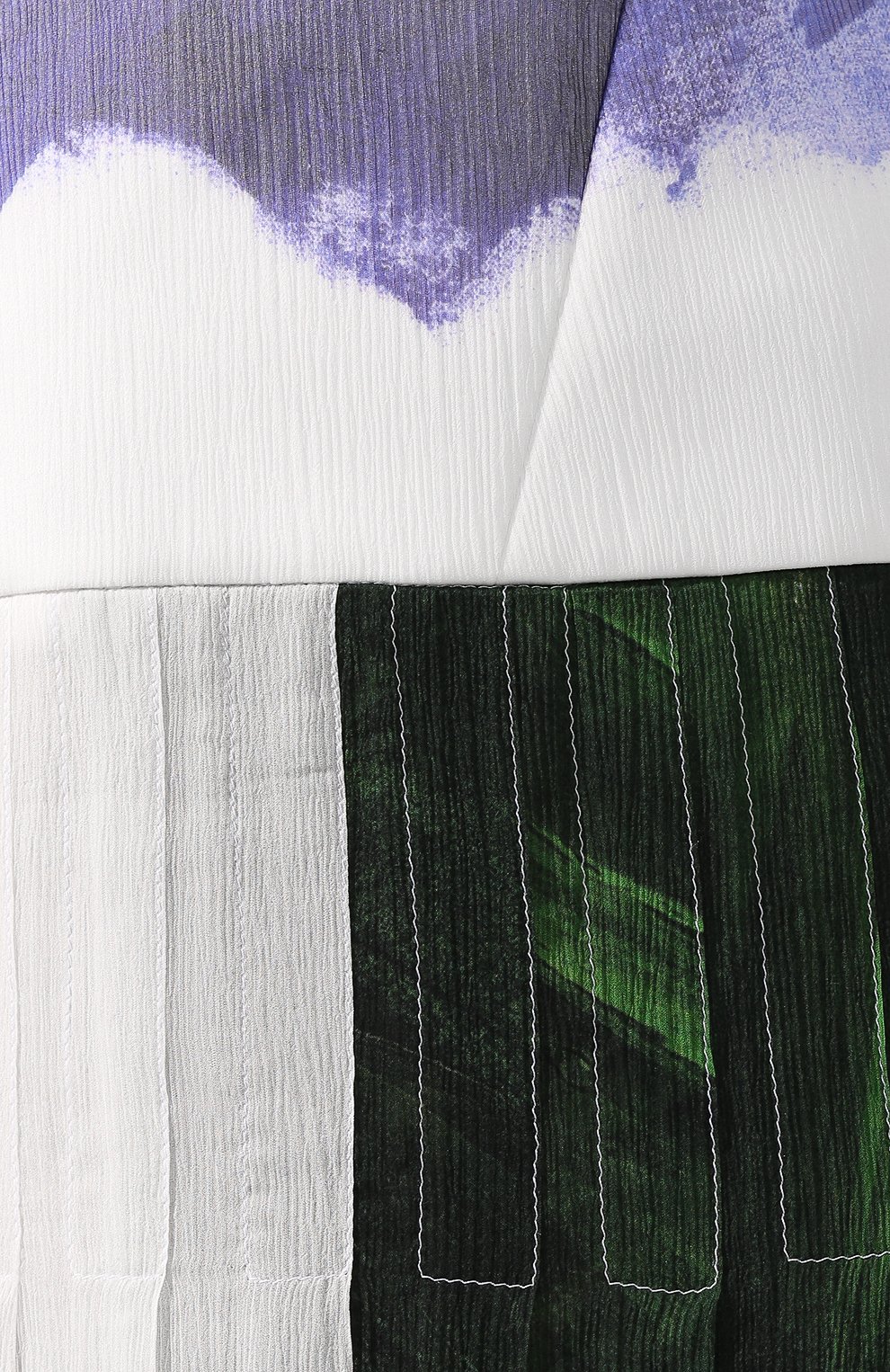 Шелковая юбка VICTORIA BECKHAM, арт. SK LNG 3842 MSS19 PAINTBRUSH CHIFF0N, фото 5