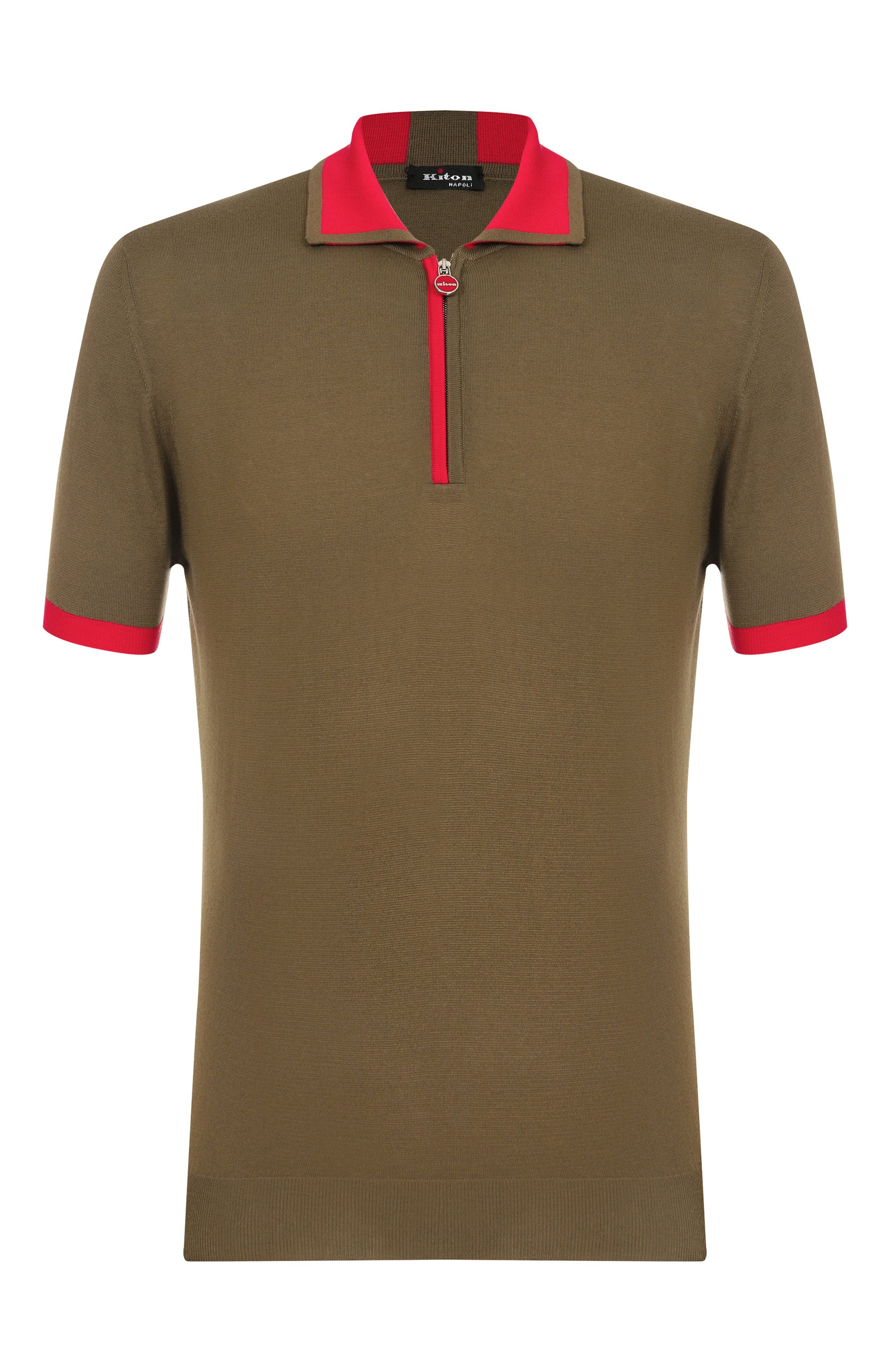 Хлопковое поло KITON, арт. UMK0571V106A, фото 1