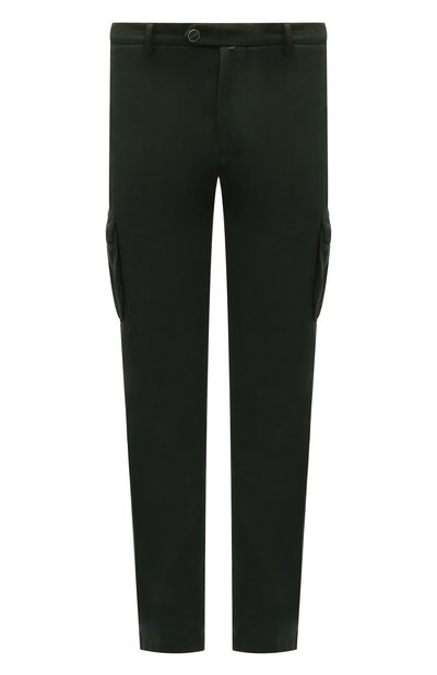 Мужские хлопковые брюки-карго KITON, арт. UFPPCAK0102F12