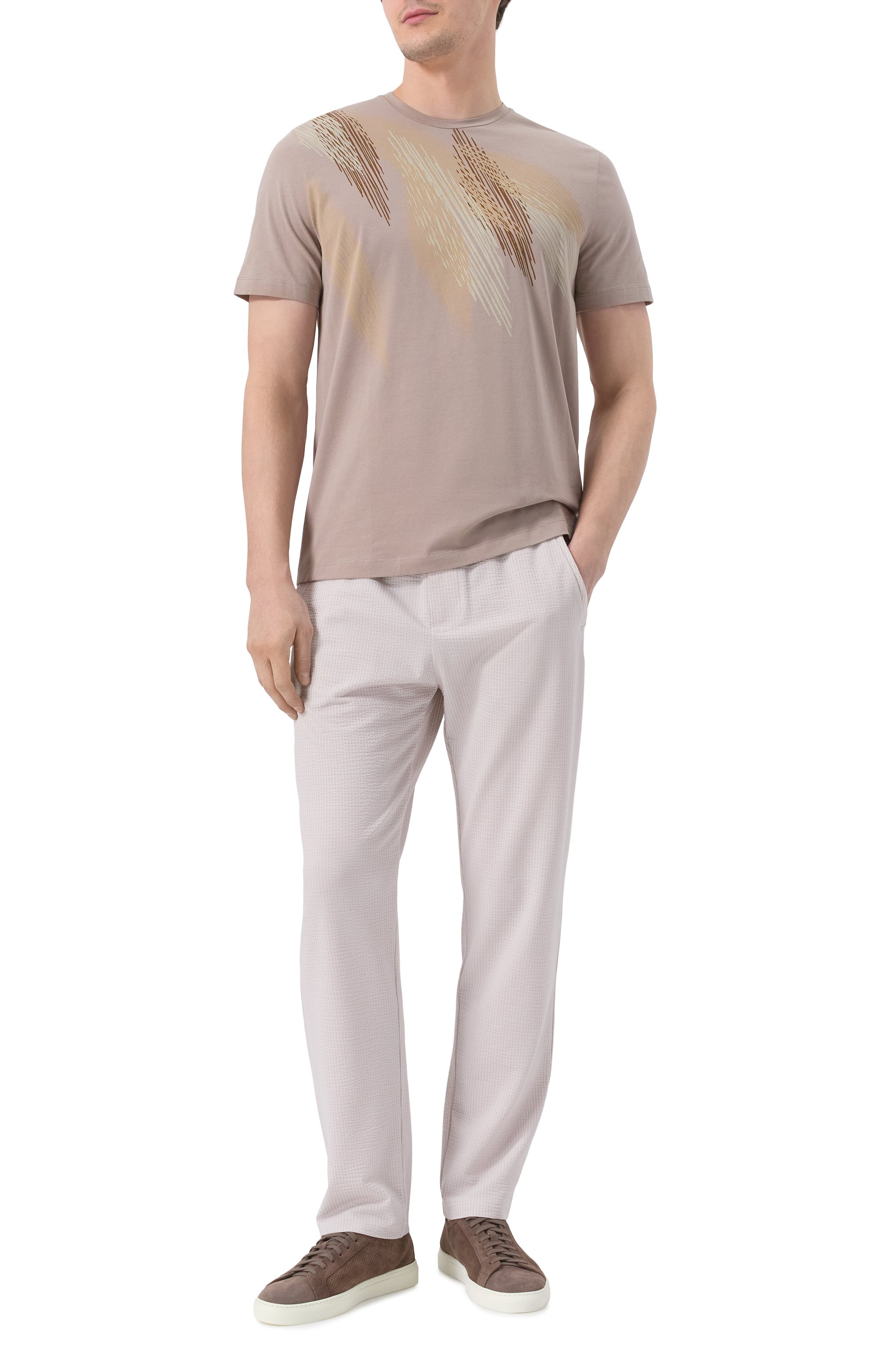 Хлопковые брюки HARRIS WHARF LONDON, арт. C7016PYG, фото 2