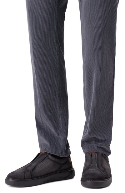 Замшевые кеды W.GIBBS, арт. 2259054/CAM0SCI0 RAIN, фото 3