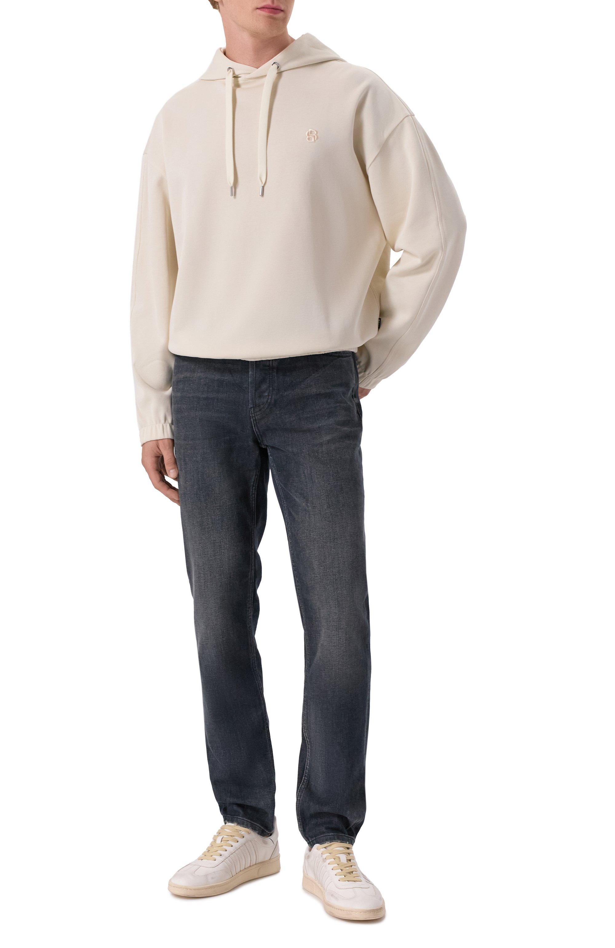 Хлопковое худи BOSS, арт. 50544099, фото 2