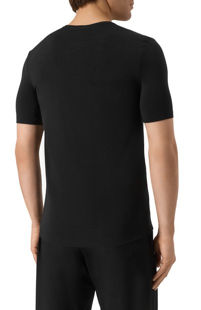 Футболка из лиоцелла и хлопка HANRO, арт. 073184, фото 4