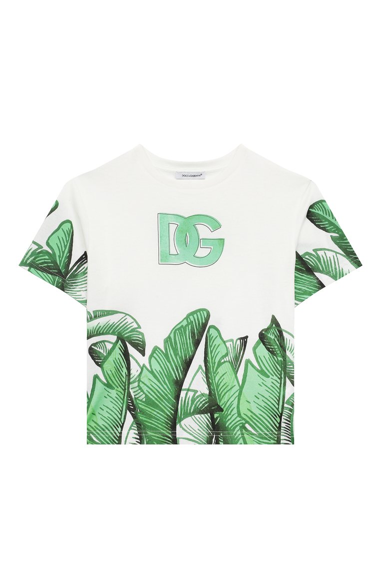 Хлопковая футболка DOLCE & GABBANA, арт. L4JTEY/G7K8U/2-6, фото 1