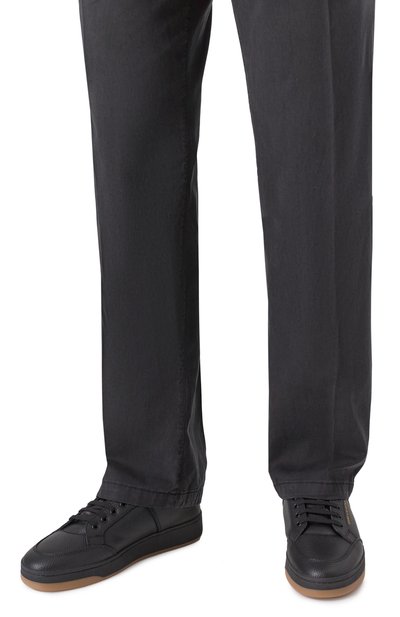 Кожаные кеды sl/61 SAINT LAURENT, арт. 713600/AAB85, фото 3