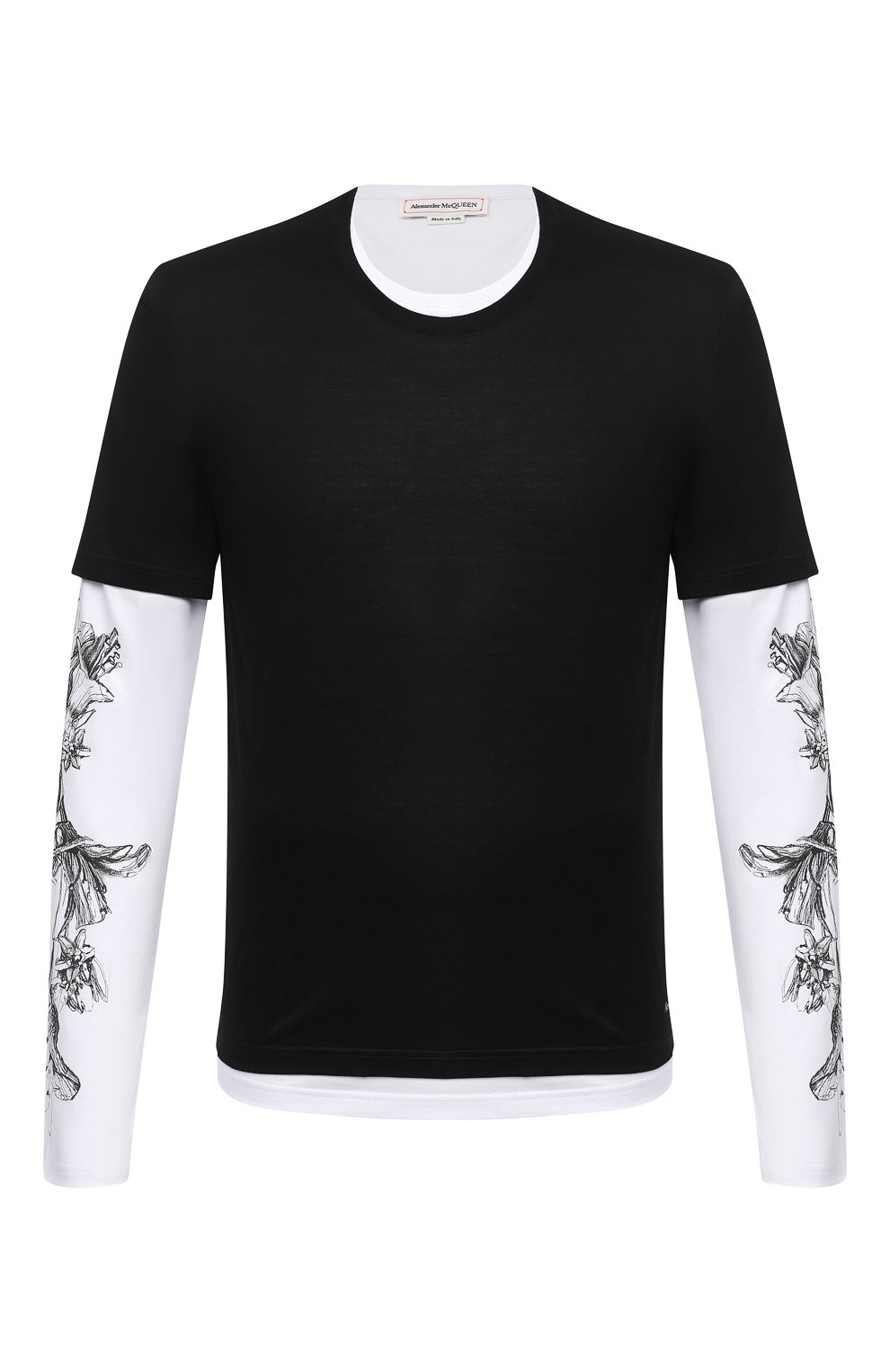 Хлопковый лонгслив ALEXANDER MCQUEEN, арт. 615286/QPZ66, фото 1