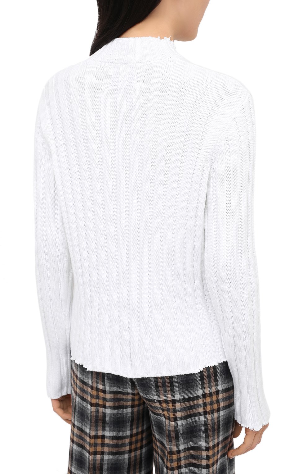 Хлопковый пуловер RTA, арт. WU069-7136WHT, фото 4