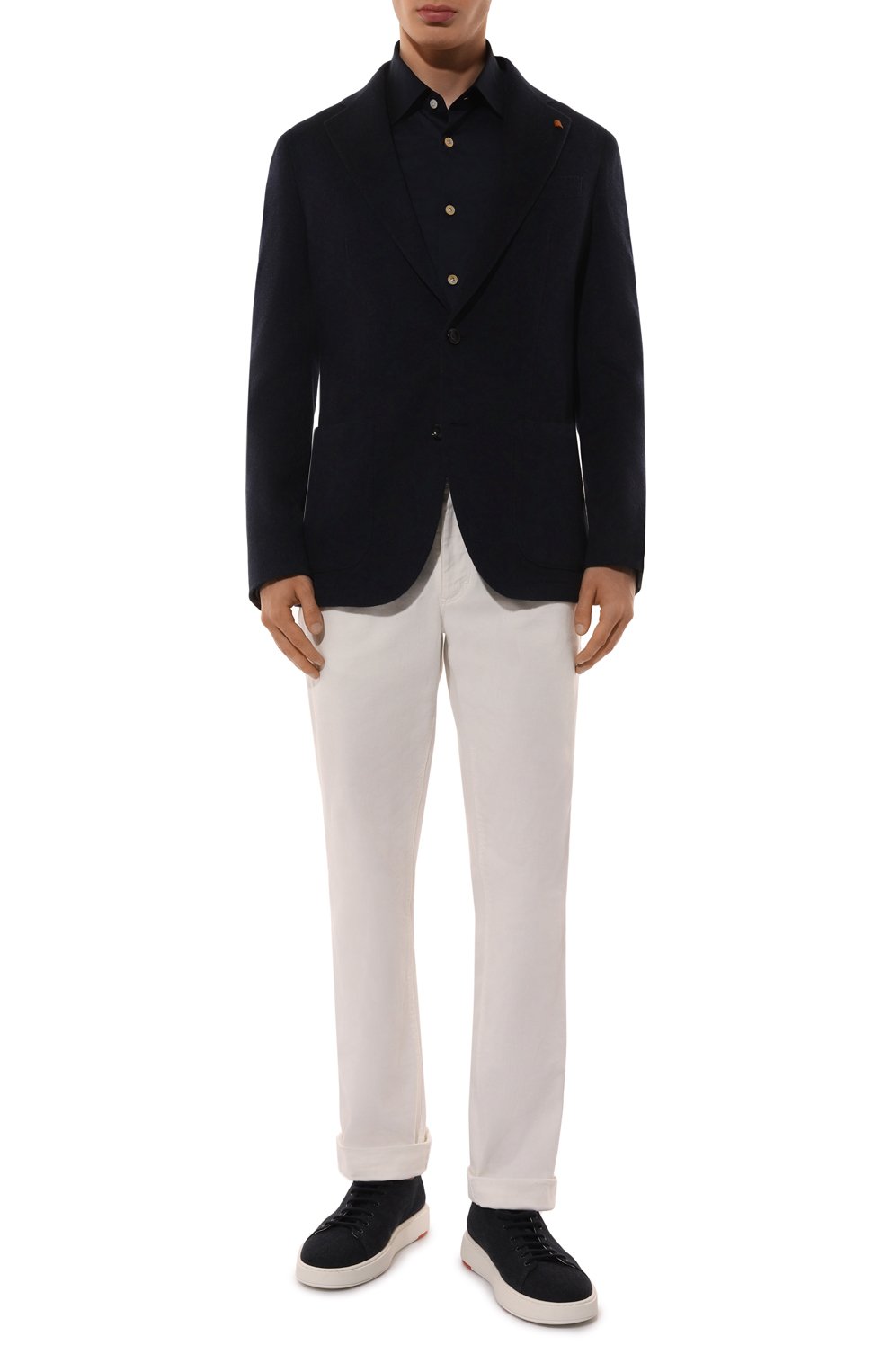 Пиджак из кашемира и шелка SARTORIA LATORRE, арт. EF74/UG0729, фото 2