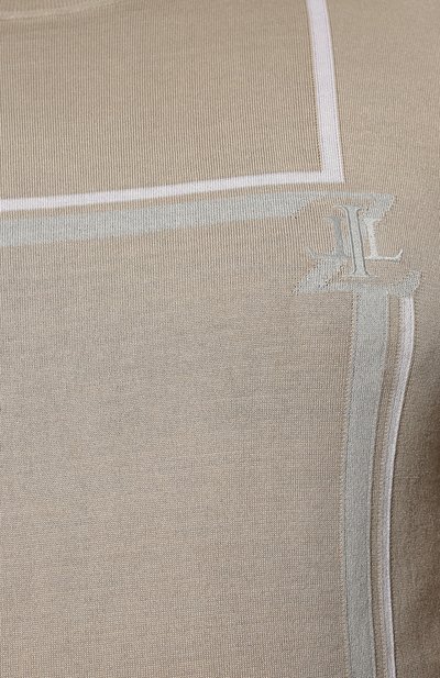 Джемпер из хлопка и шелка ZILLI, арт. MBX-TS030-LETT1/MC01, фото 5