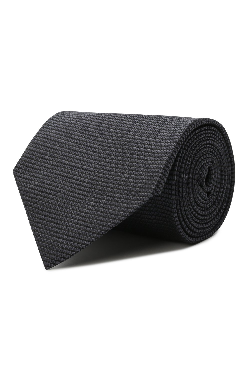 Шелковый галстук TOM FORD темно-синего цвета по цене 25950 руб., арт. 9TF07/XTF, фото 1 Шелковый галстук TOM FORD, арт. 9TF07/XTF, фото 1