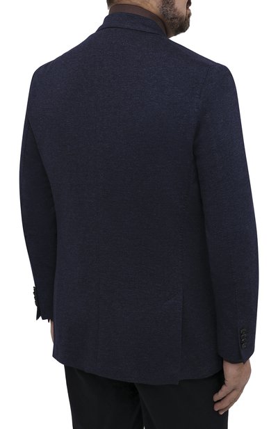 Пиджак из шерсти и хлопка EDUARD DRESSLER, арт. 64G1/26J05, фото 4