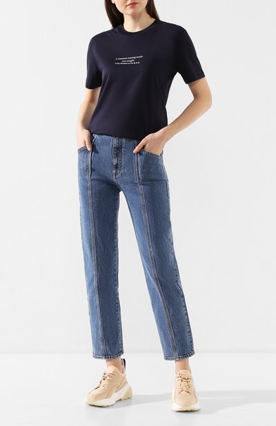 Хлопковая футболка STELLA MCCARTNEY, арт. 381701/SMW83, фото 2