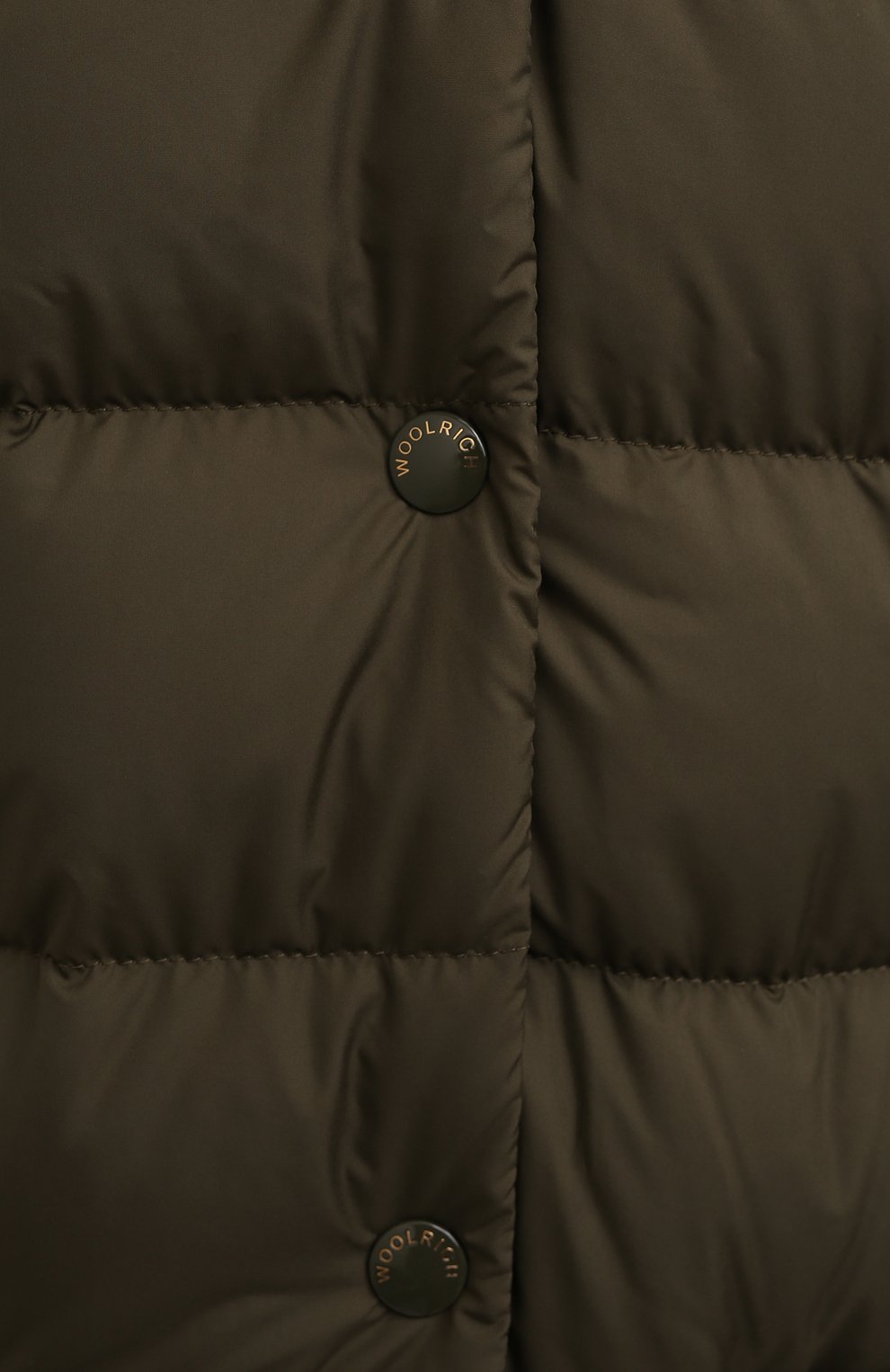 Пуховик WOOLRICH темно-зеленого цвета по цене 56700 руб., арт. CFWW0U0509FR/UT2635, фото 5 Пуховик WOOLRICH, арт. CFWW0U0509FR/UT2635, фото 5