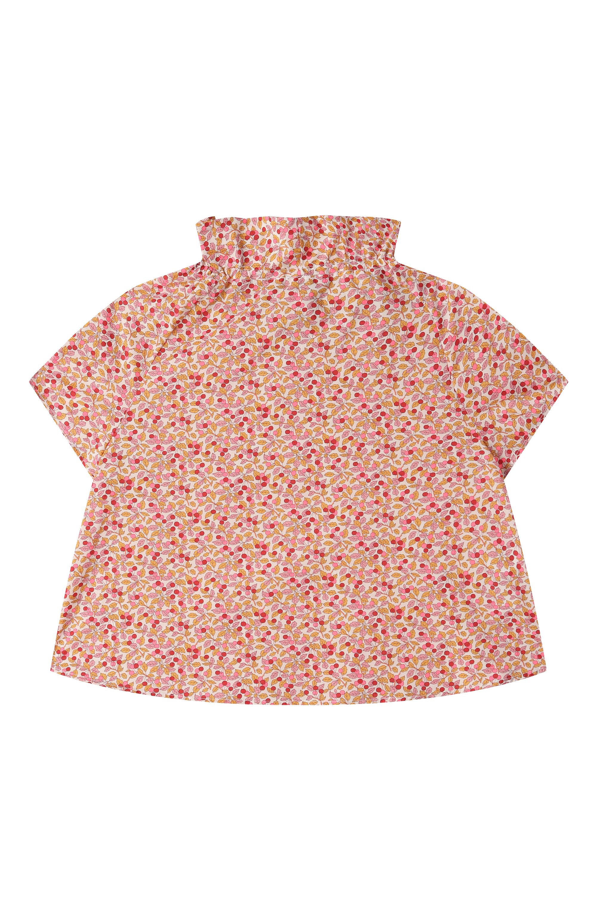 Хлопковая блузка IL GUFO, арт. P25CC107C4139/5A-8A, фото 2