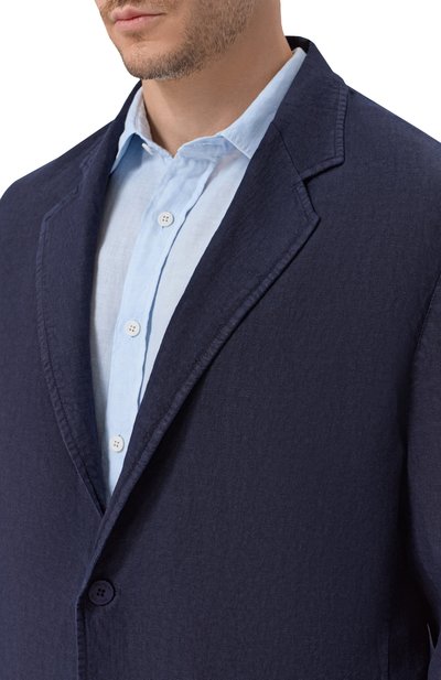 Льняной пиджак INLINUM, арт. JAC0B/TR0PEA, фото 5