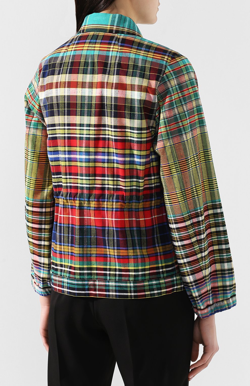 Хлопковый жакет DRIES VAN NOTEN разноцветного цвета по цене 49850 руб., арт. 191-30508-7036, фото 4 Хлопковый жакет DRIES VAN NOTEN, арт. 191-30508-7036, фото 4