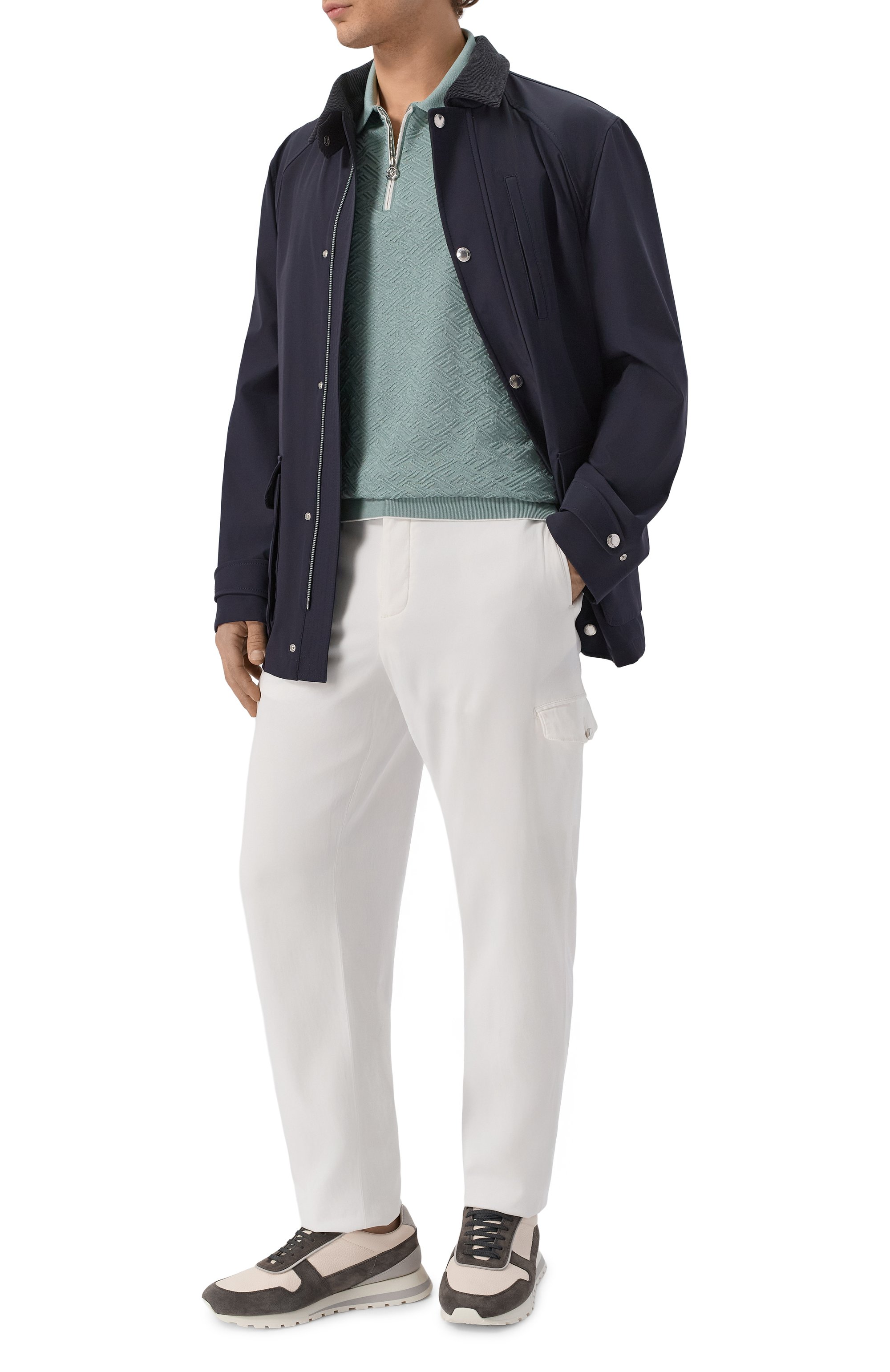 Шелковое поло STEFANO RICCI, арт. K616452P31/F26117, фото 2