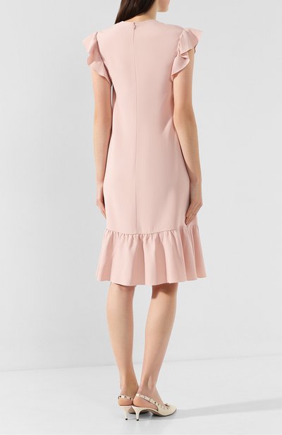 Платье REDVALENTINO розового цвета по цене 51850 руб., арт. TR3VAL50/0F1, фото 4 Платье REDVALENTINO, арт. TR3VAL50/0F1, фото 4